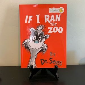 Dr Seuss Banned Book If I Ran The Zoo Kohl's edition with dust jacket